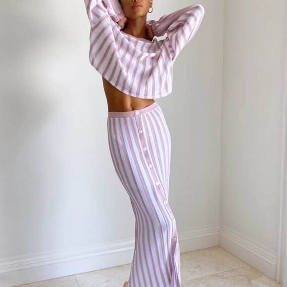 Babaton 1-01 Knit Maxi Skirt - Picture 9 of 11